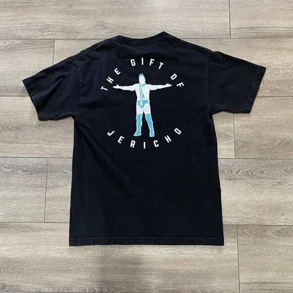 Y2J WWE T Shirt Size M The Gift Of Chris Jericho Drink It In Man Wrestling Black - Picture 2 of 6